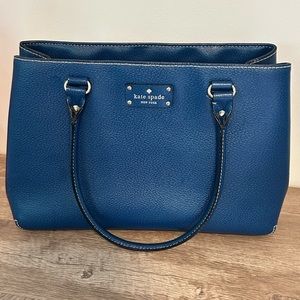 Kate Spade Emerald Blue Handbag. Hard to find!